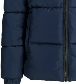 Dynejakke - JjMaze - Sky Captain/BLACK BLOCKING|Jack & Jones Outlet