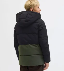 Dynejakke - JjEowen - Rosin/Black Blocking|Jack & Jones Outlet