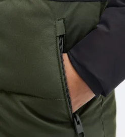 Dynejakke - JjEowen - Rosin/Black Blocking|Jack & Jones Outlet