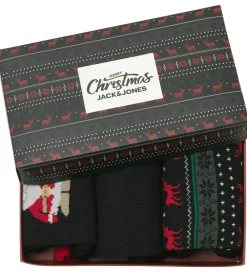 Gaveæske - Strømper - JacXmas - Sort|Jack & Jones Online
