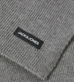 Halstørklæde - Strik - JacDna - Grey Melange|Jack & Jones Online