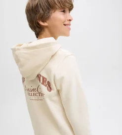 Hættetrøje - JjeBrandes - Antique White|Jack & Jones Sale