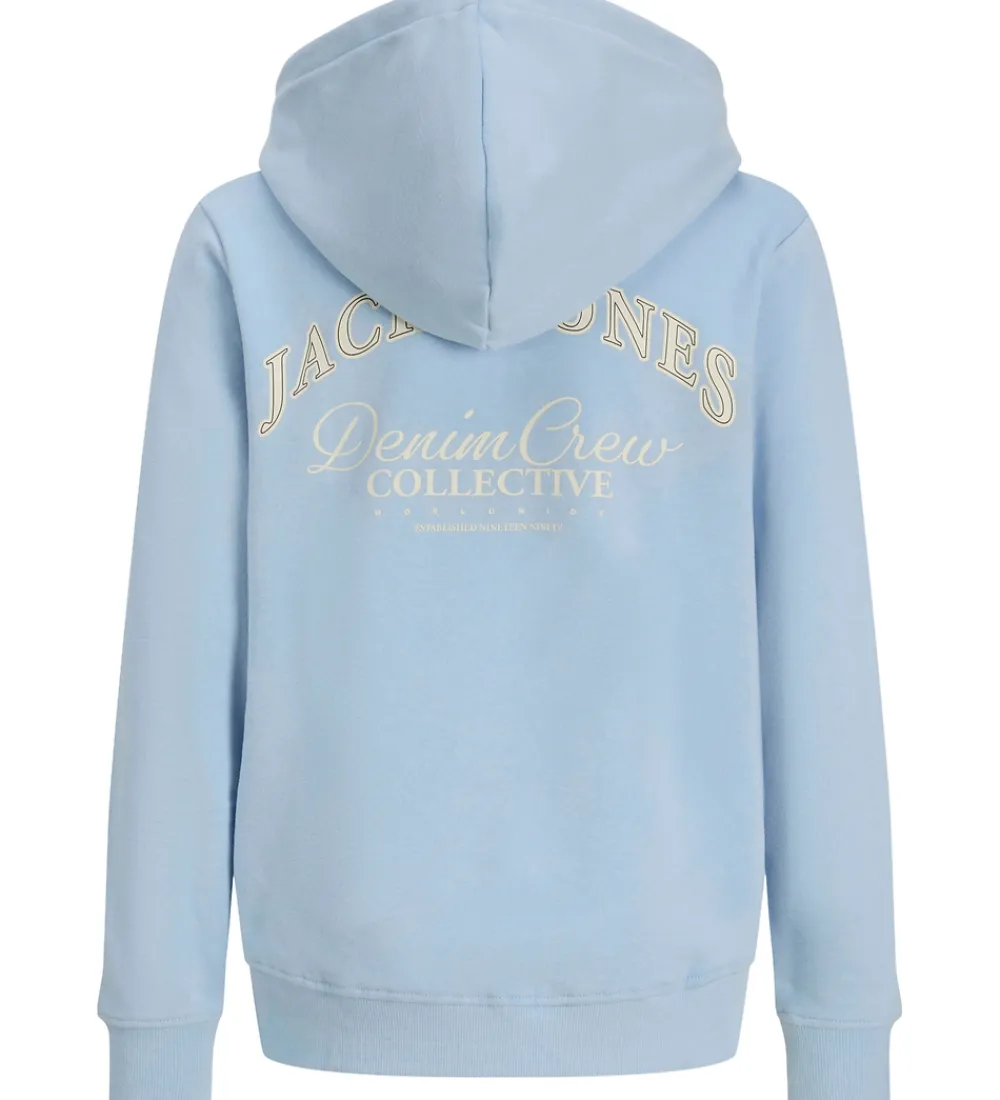 Hættetrøje - JjeBrandes - Chambray Blue|Jack & Jones Online