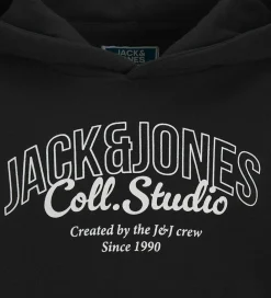 Hættetrøje - JjMakoto - Black/Big Print|Jack & Jones Outlet