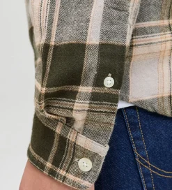 Skjorte - JprBlubrook - Peat m. Tern|Jack & Jones Discount