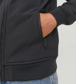 Softshelljakke m. Fleece - Noos - Sort|Jack & Jones Best