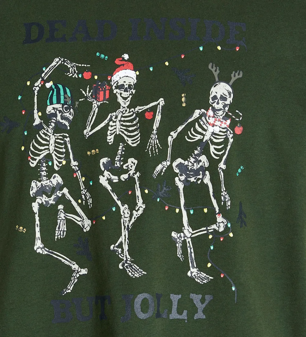 T-shirt - Jjnoel - XMAS - Kombu Green|Jack & Jones Online