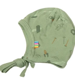 Babyhjelm - Bambus -Støvet Grøn m. Værktøj|Joha Sale