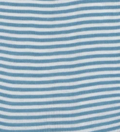 Babyhjelm - Rib - Uld/Silke - Blå|Joha Online