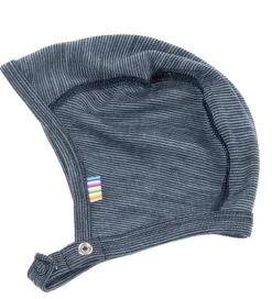 Babyhjelm - Uld - Blå|Joha