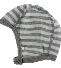 Babyhjelm - Uld - Grå/Mynte|Joha Sale