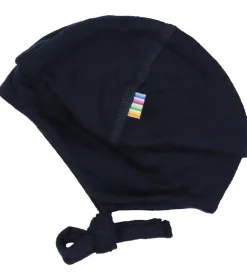 Babyhjelm - Uld - 2-lags - Navy|Joha Outlet