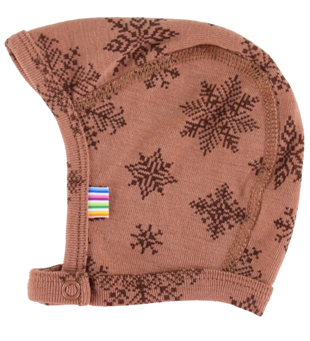 Babyhjelm - Uld - Rust frv.|Joha New