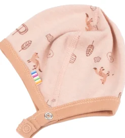 Babyhjelm - Uld/Bomuld - Fersken|Joha Hot