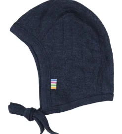 Babyhjelm - Uld/Silke - Navy|Joha Discount