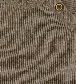 Bluse - Strik - Uld - Beige Meleret|Joha Best