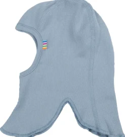 Elefanthue - 1-lags - Rib - Støvet Blå|Joha Clearance