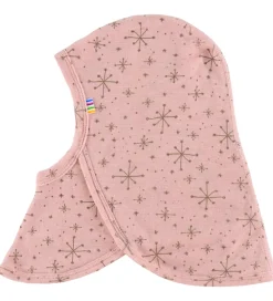 Elefanthue - Uld - 2-lags - Rosa m. Stjerner|Joha Online