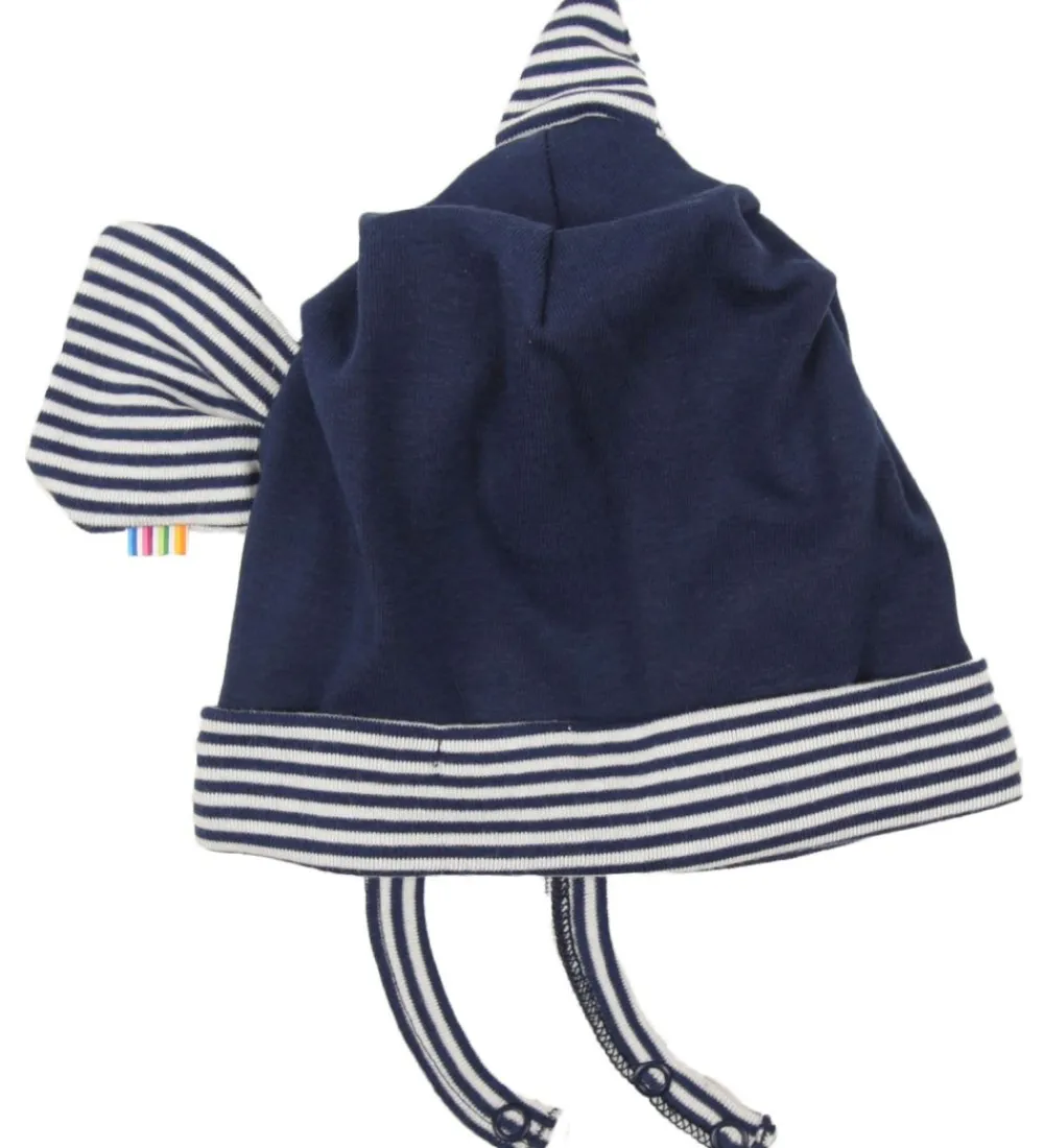 'Fiske' Hat - Marineblå/Hvid Stribet|Joha Best