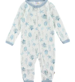 Heldragt - Uld - Lyseblå m. Print|Joha Online