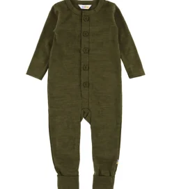 Heldragt - Uld - Mos Grøn|Joha New