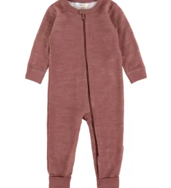 Heldragt - Uld/Bambus - Mørk Rose|Joha Discount