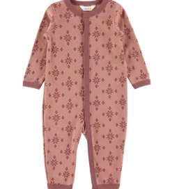 Heldragt - Uld/Bomuld - Rose m. Snefnug|Joha