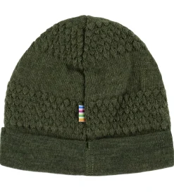 Hue - Uld - Strik - Mos Grøn|Joha Clearance