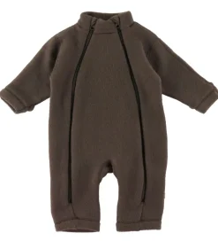 Køredragt - 2in1 - Uld - Brun|Joha Outlet