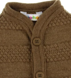 Køredragt - Strik - Uld - Varm Brun|Joha Hot