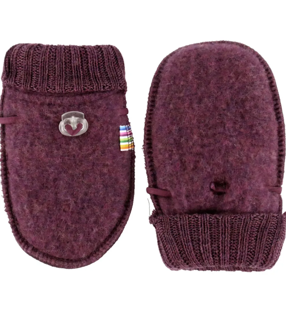 Luffer - Uld - Blomme|Joha Outlet