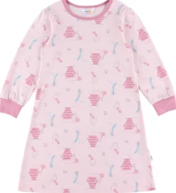 Natkjole - Lyserød m. Print|Joha Hot