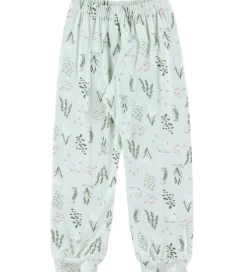 Nattøj - Bambus - Mynte m. Svane|Joha Sale