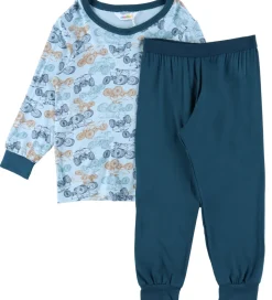 Nattøj - Viskose/Bambus - Blå m. ATV|Joha Hot