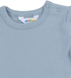 Sommerdragt - Rib - Støvet Blå|Joha Online