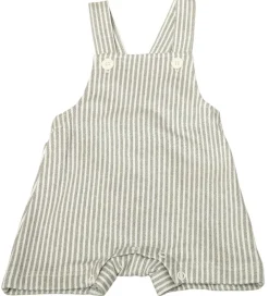 Sommerdragt - Støvet Grøn/Hvid Stribet|Joha Best