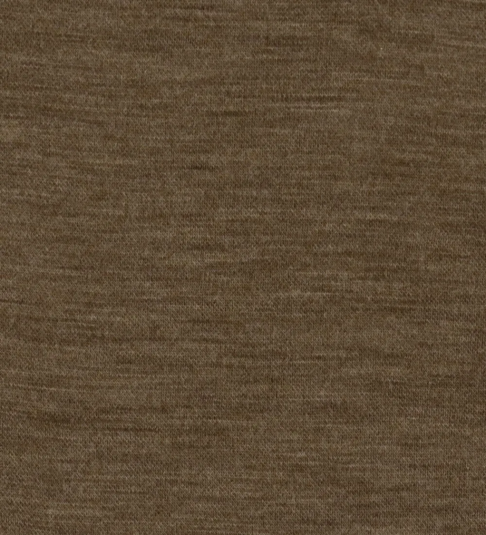 Tørklæde - Uld/Silke - Brun Meleret|Joha Online