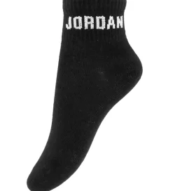 Ankelstrømper - 6-pak - Sort m. Hvid|Jordan