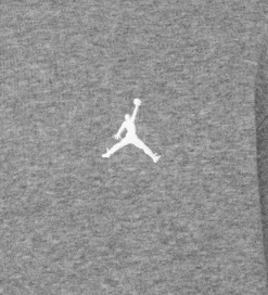 Hættetrøje - Carbon Heather m. Logo|Jordan New