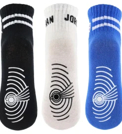 Skridsikre Strømper - 3-pak - Birch Heather/Blå/Sort|Jordan Sale