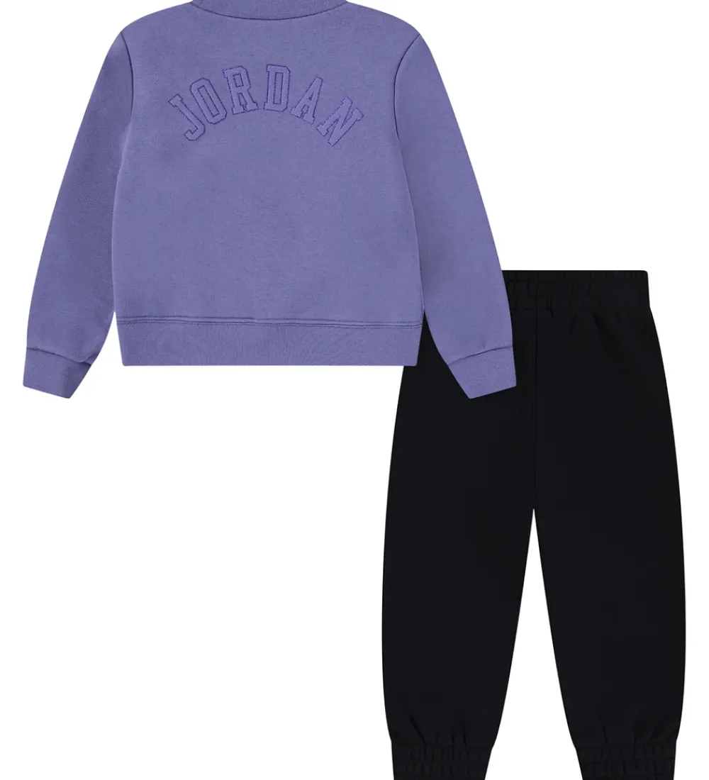 Sweatsæt - Sort/Lilla|Jordan Discount