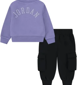 Sweatsæt - Sort/Lilla|Jordan Sale