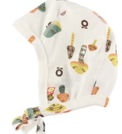 Babyhjelm - Hvid m. Svampe|Katvig Online