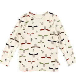 Bluse - Viskose/Bambus - Off White|Katvig Outlet