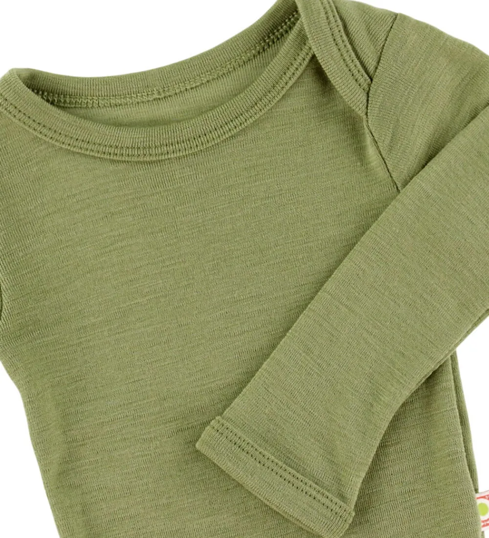 Body l/æ - Uld - Lysegrøn|Katvig Clearance