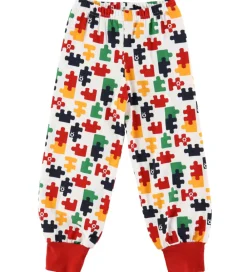 Nattøj - Hvid m. Puslespil|Katvig Clearance