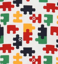 Undertøj - Hvid m. Puslespil|Katvig Sale