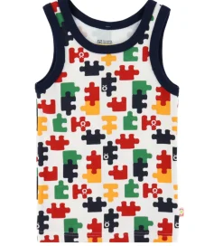 Undertøj - Hvid m. Puslespil|Katvig Online