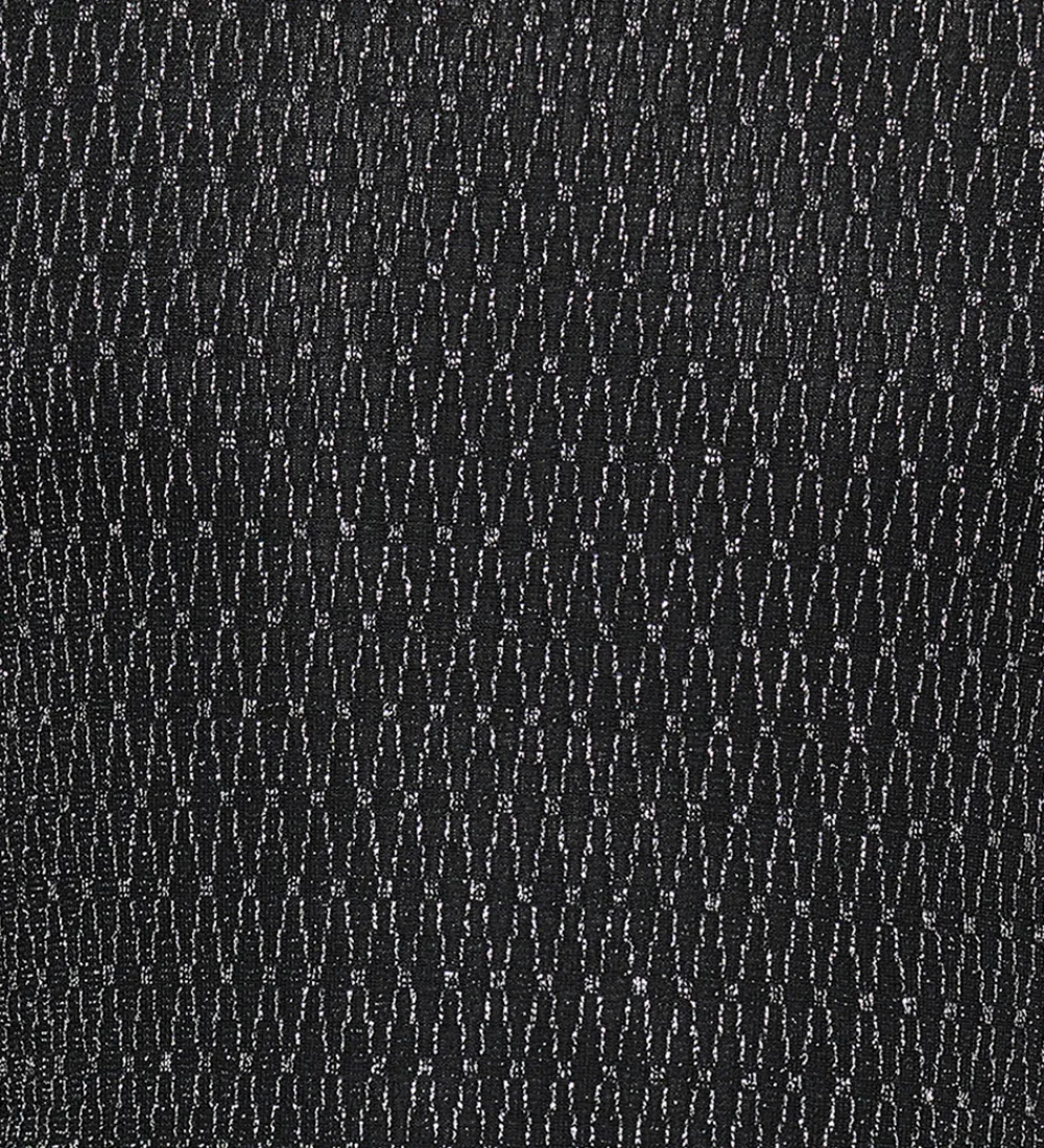 Bluse - KogQueen - Black/Lurex Silver/Harlekin|Kids Only Clearance