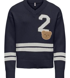 Bluse - Strik - KogJanny - Night Sky/Badge/Cloud Dance|Kids Only Hot